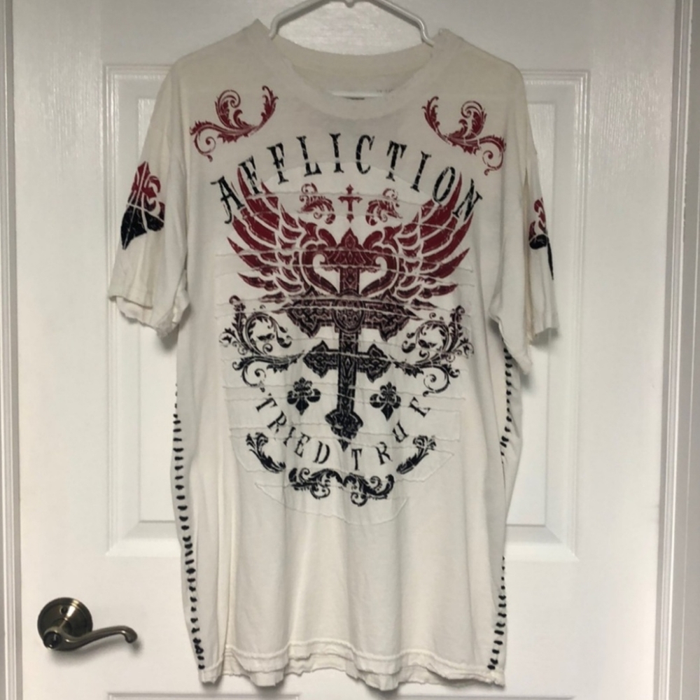 Tried True affliction vintage Men''s lage just left
